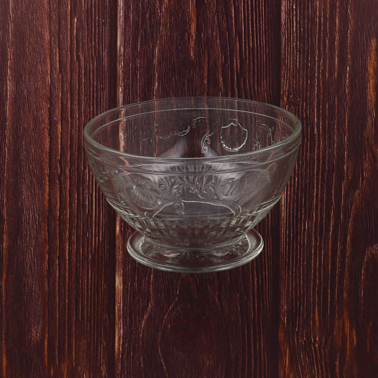 La Rochere Glass Bowls Versailles on Wood Table