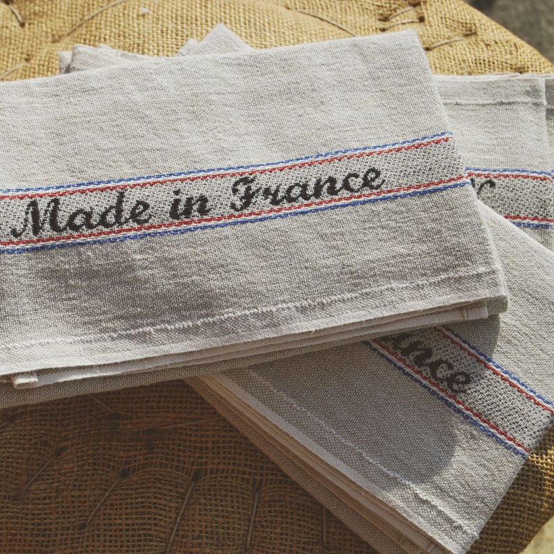 Tea Towels MADE IN FRANCE Natural 55% Linen | 45% Coton