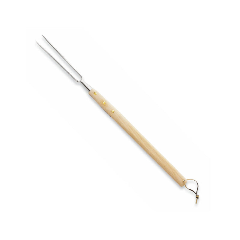 Fork chef wood handle White Background